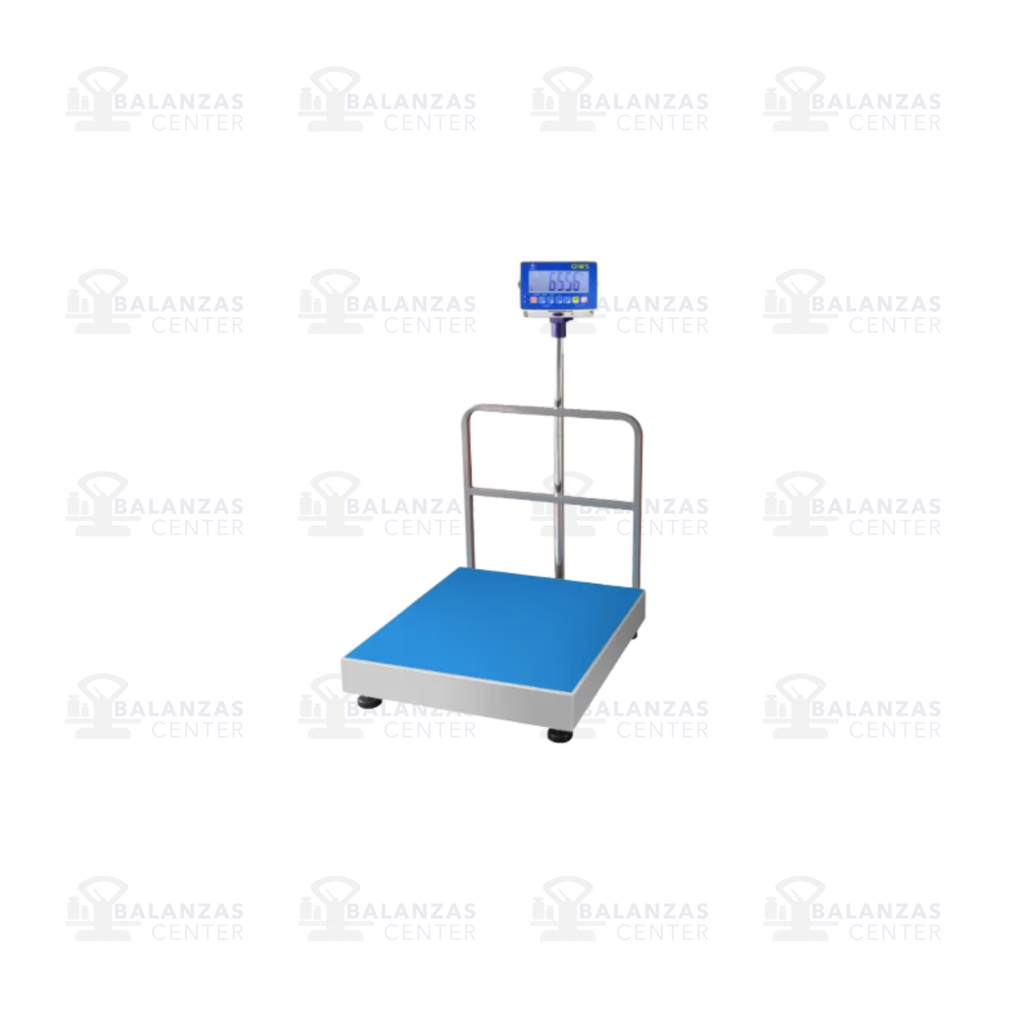 BALANZA DE PLATAFORMA 80 X 70 CM EXCELL QWS DE 600 KG