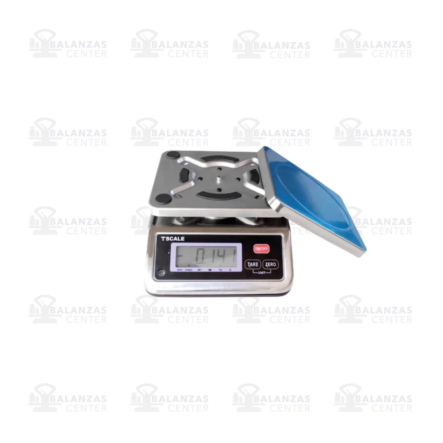 BALANZA DE ACERO INOXIDABLE T-SCALE S29BR DE 6KG