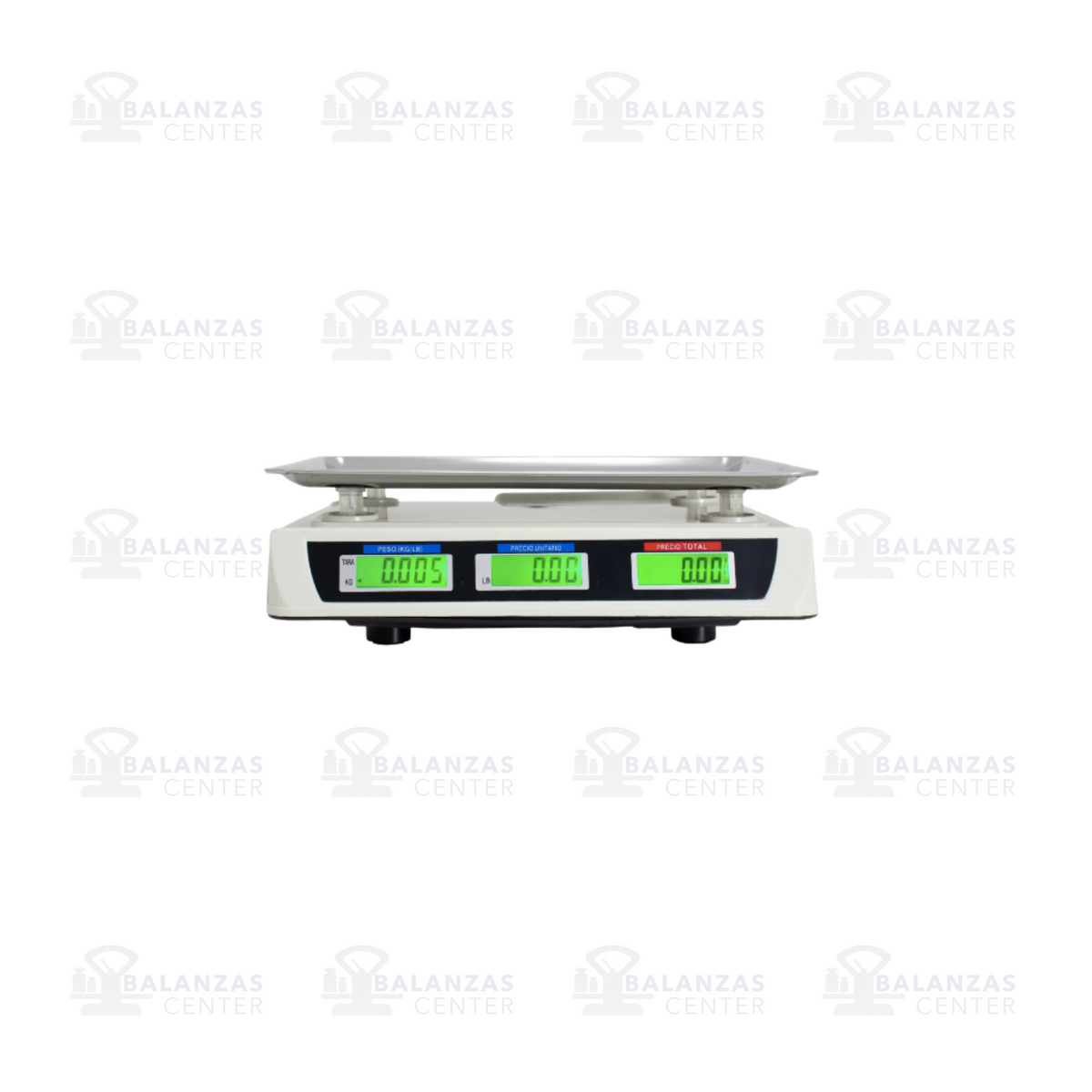 Balanza comercial Exeltor BR405 de 40 kg, detalle de pantalla