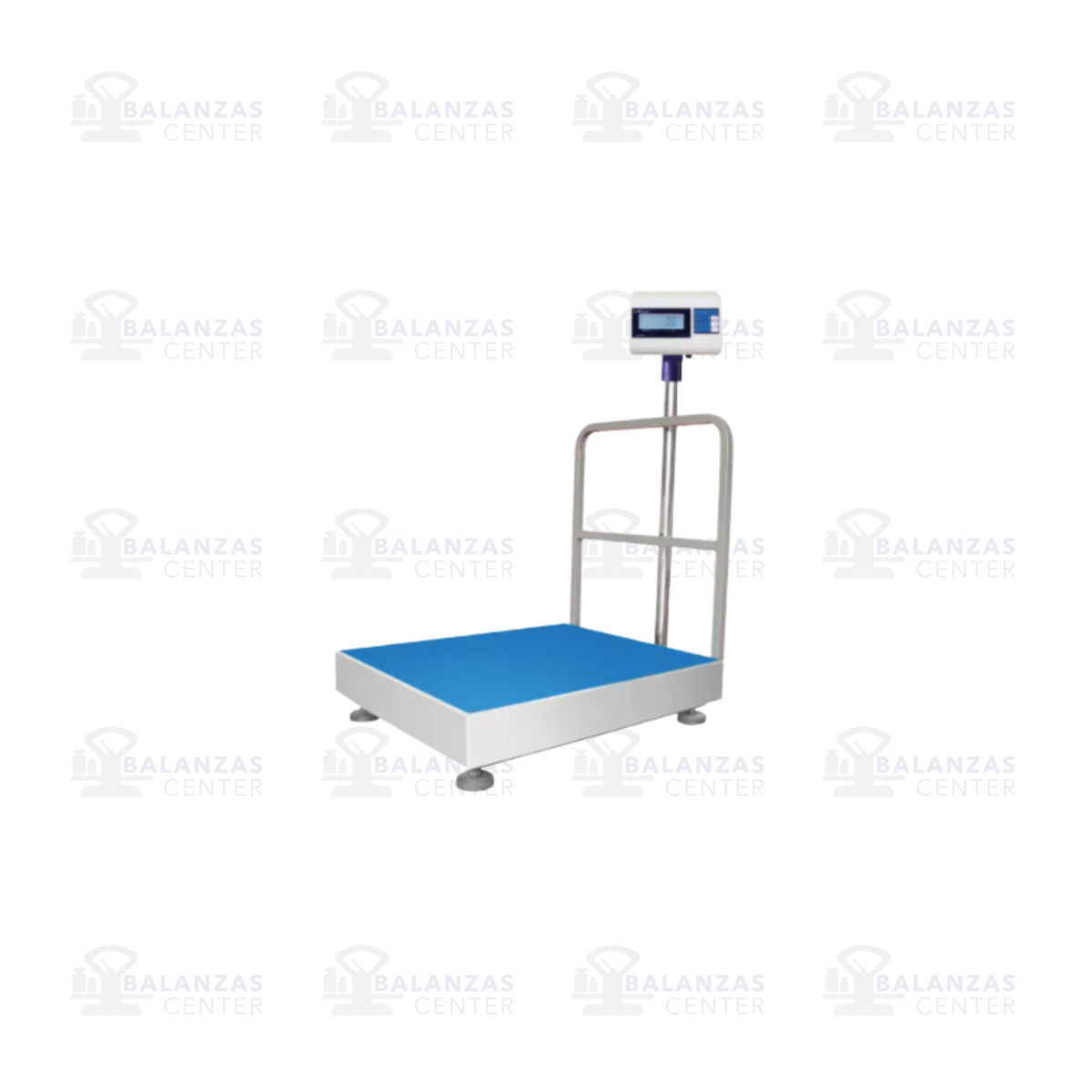 Balanza de plataforma Excell TWH3 de 80 x 80 cm, detalle del indicador