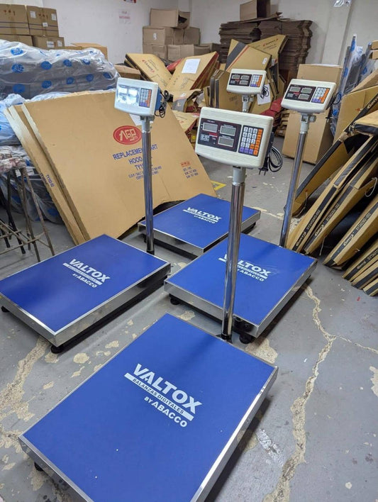Entrega realizada en La Victoria - 4 balanzas de plataforma Valtox