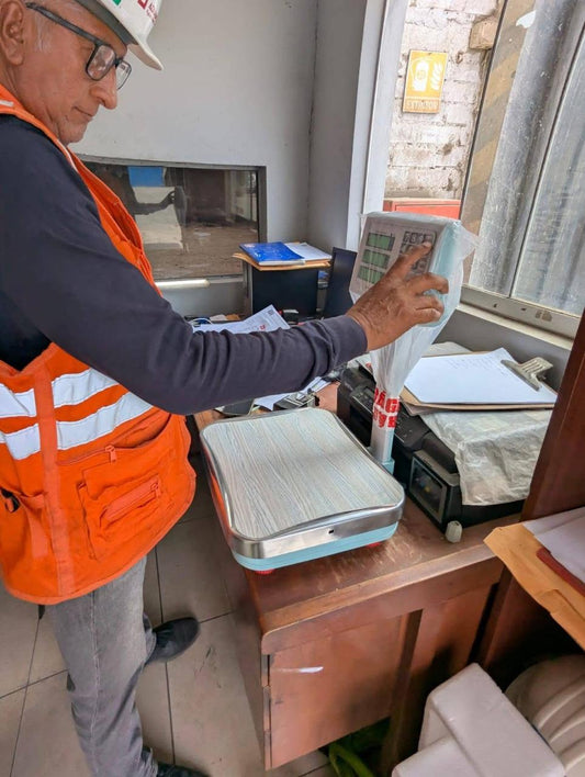 Entrega realizada en el Callao - Balanza de mesa Ray Scale ACS-207