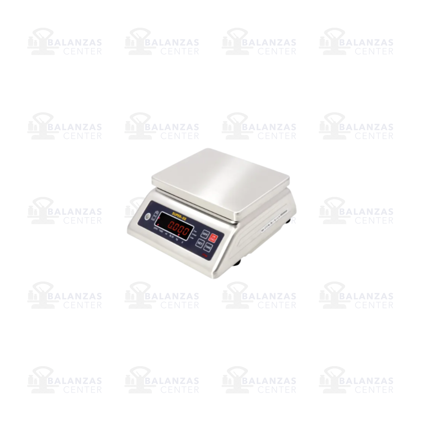 BALANZA DE ACERO INOXIDABLE SUPER SS DE 30 KG