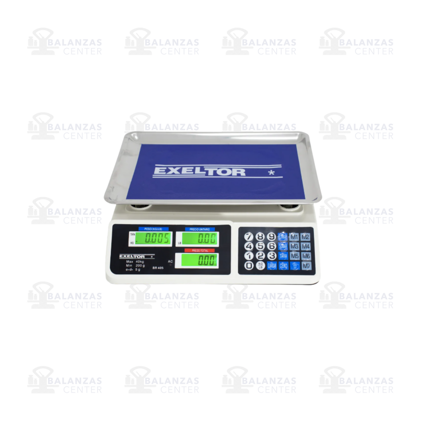 BALANZAS EXELTOR BR405 DE 40 KG