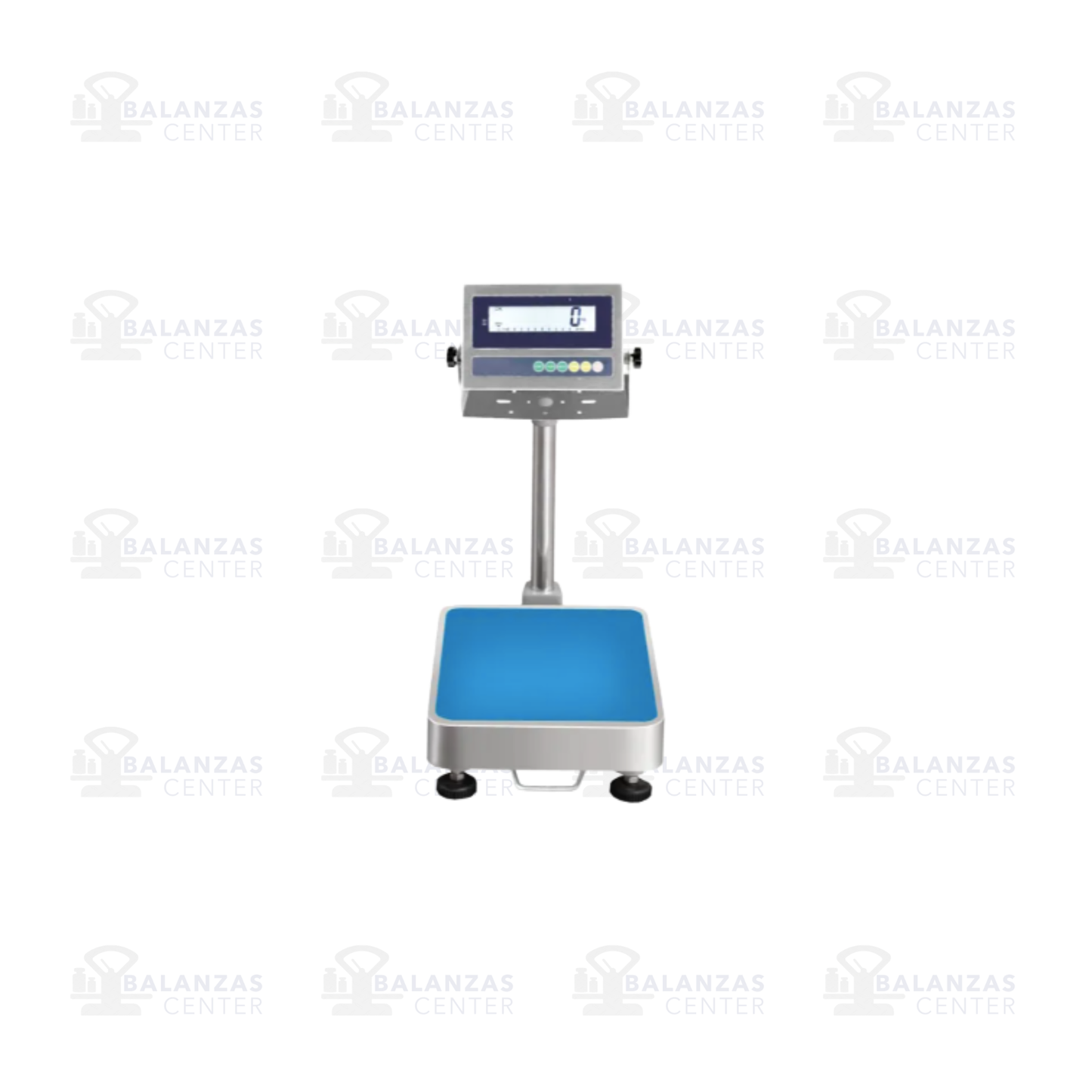 BALANZA DE PLATAFORMA 44 X 32 CM HAND FREE TP9901 INOX DE 60 KG