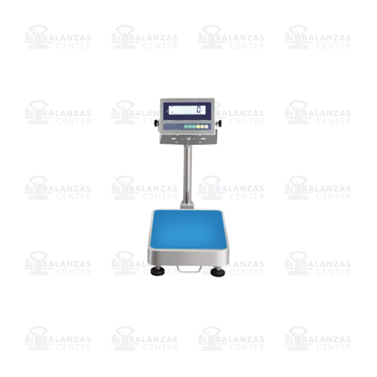BALANZA DE PLATAFORMA 44 X 32 CM HAND FREE TP9901 INOX DE 60 KG