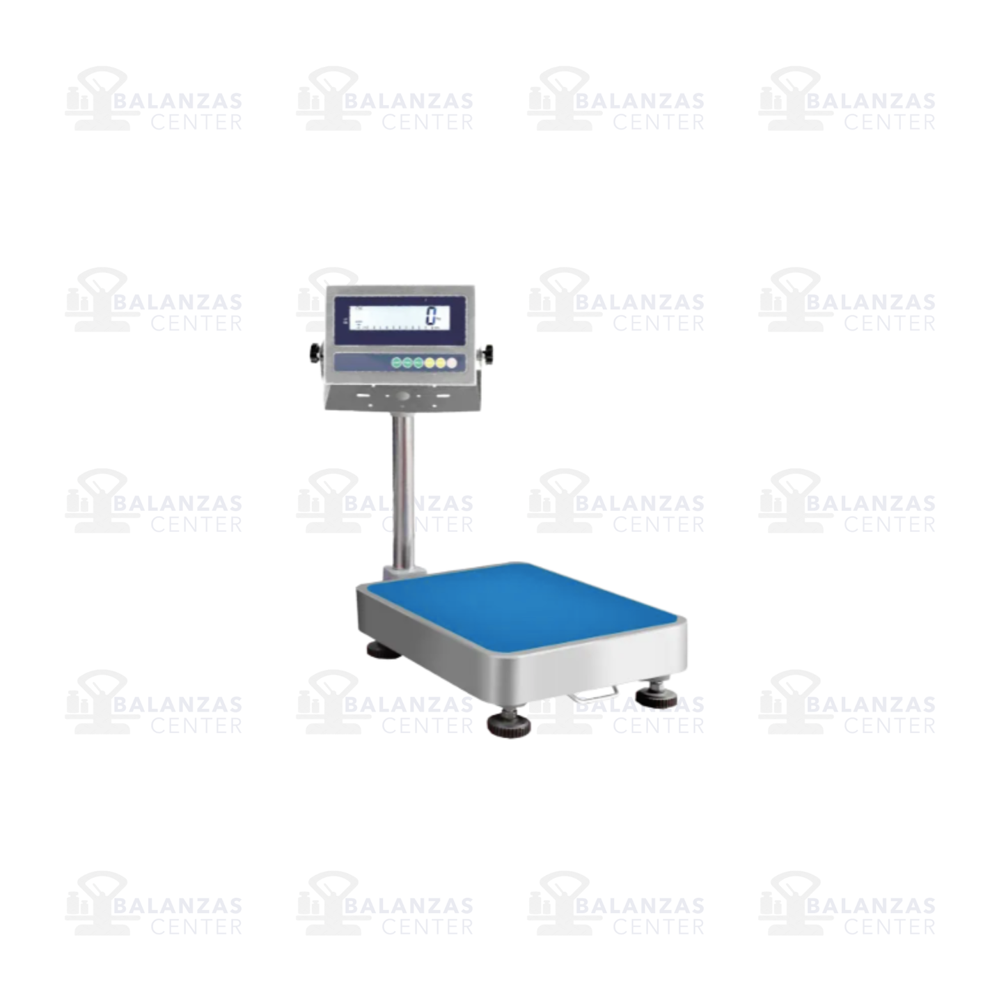 BALANZA DE PLATAFORMA 44 X 32 CM HAND FREE TP9901 INOX DE 60 KG