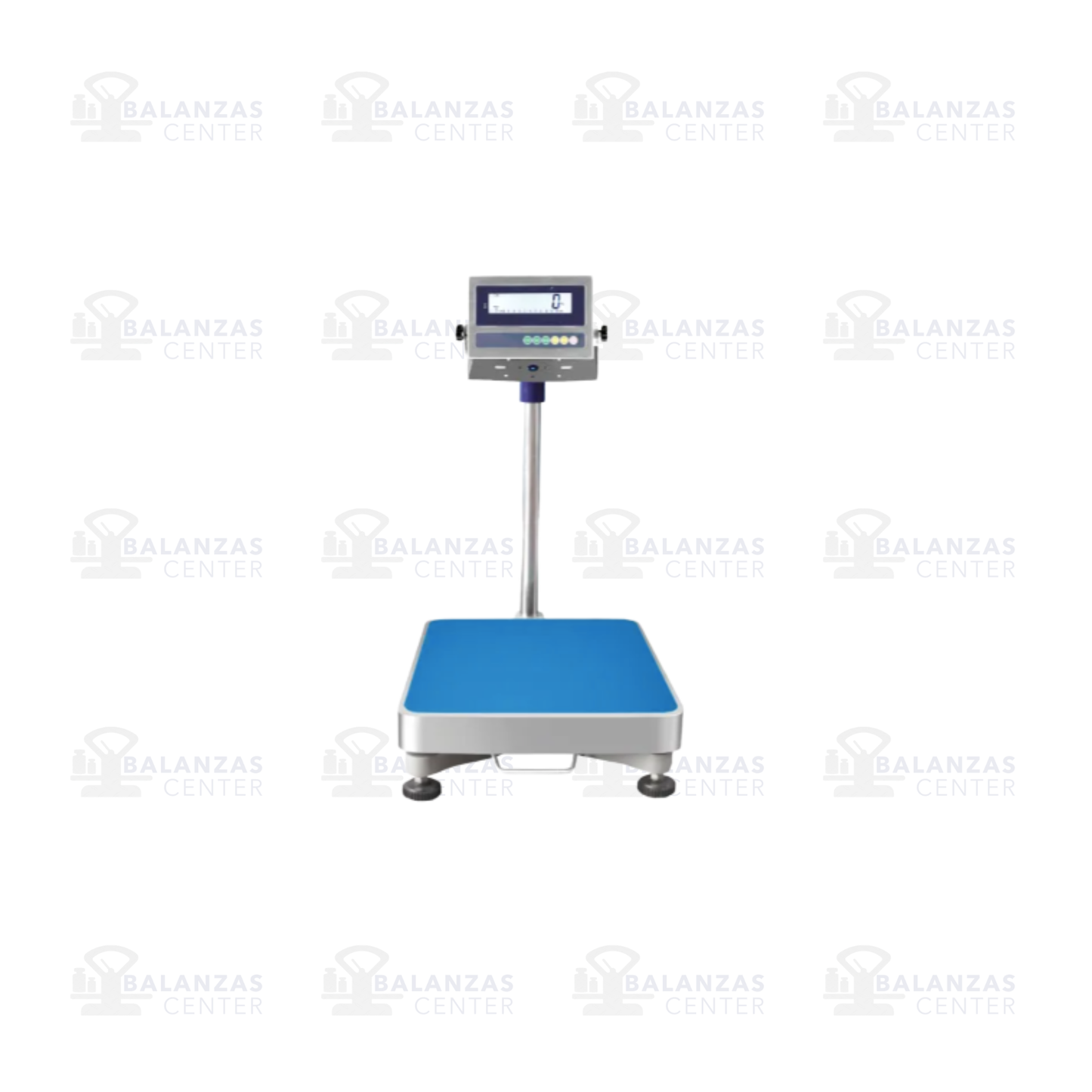 BALANZA DE PLATAFORMA 52 X 42 CM HAND FREE TP9901 INOX DE 300 KG