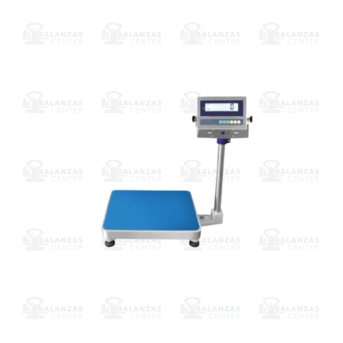 BALANZA DE PLATAFORMA 60 X 50 CM HAND FREE TP9901 INOX DE 300 KG