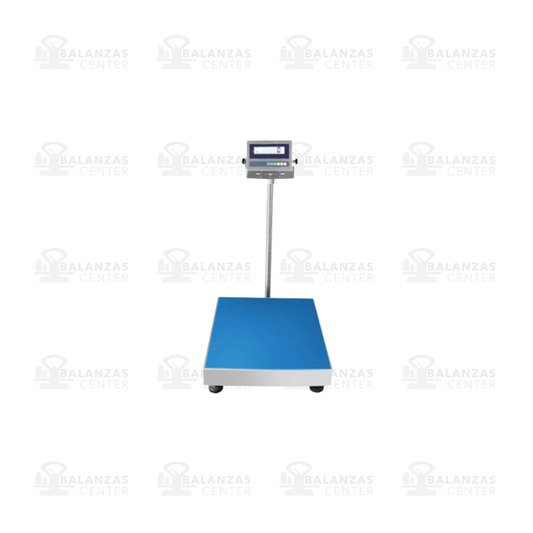 BALANZA DE PLATAFORMA 60 X 46 CM HAND FREE TP9901 INOX DE 500 KG