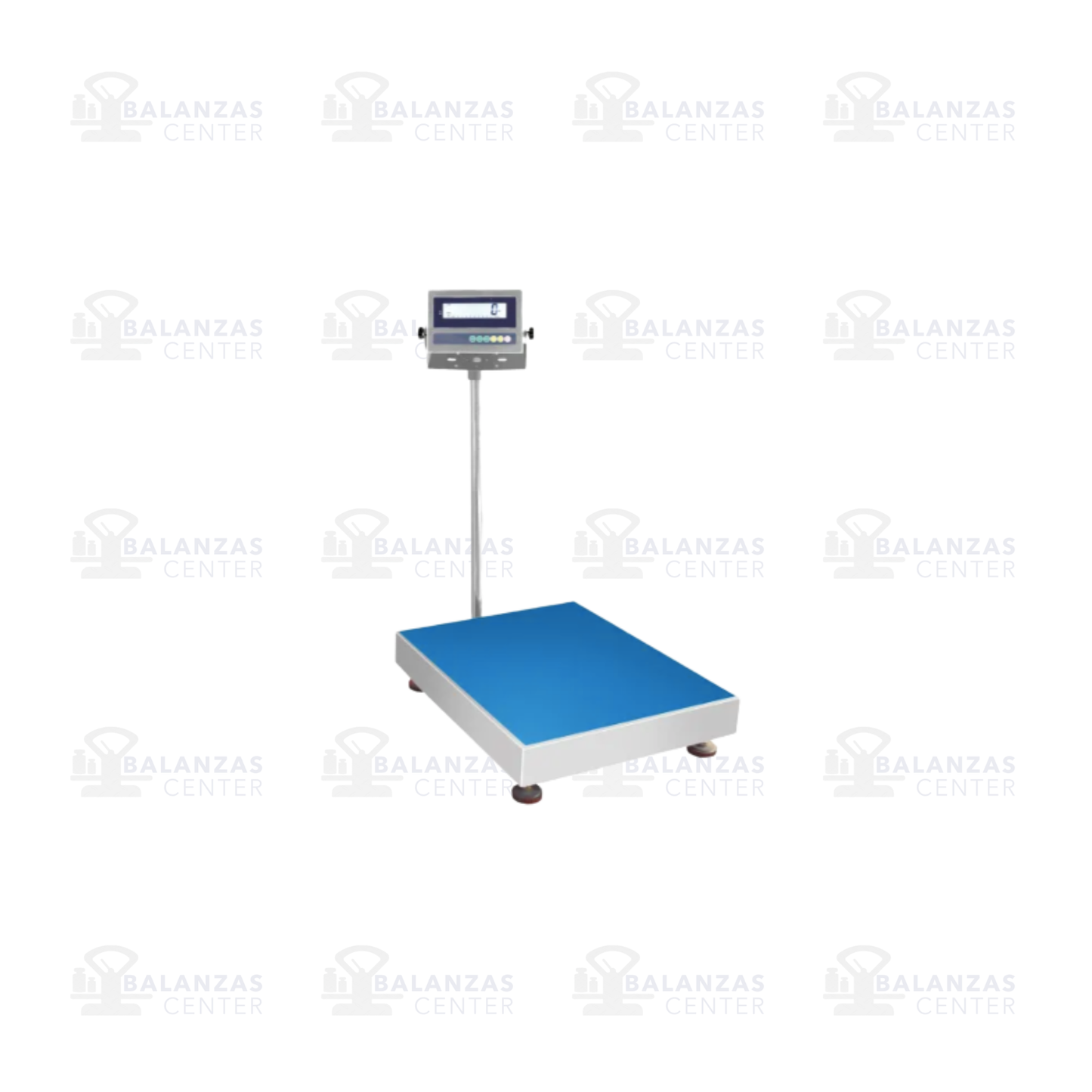 BALANZA DE PLATAFORMA 70 X 60 CM HAND FREE TP9901 INOX DE 500 KG