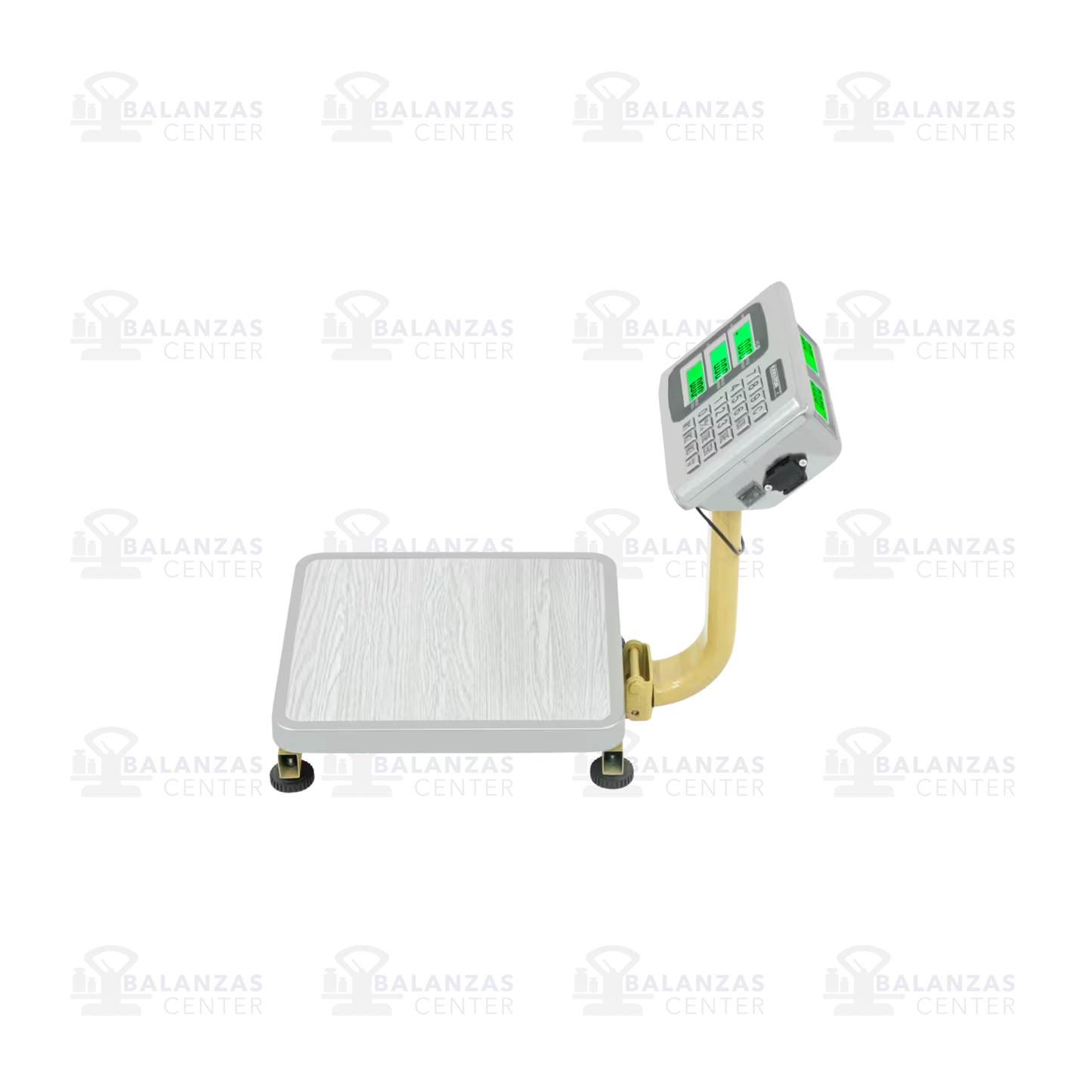 BALANZA DE PLATAFORMA 34 X 30 CM EXELTOR BR100T DE 60 KG