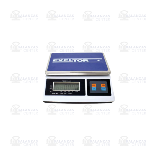 BALANZA CONTADORA EXELTOR DE 30 KG