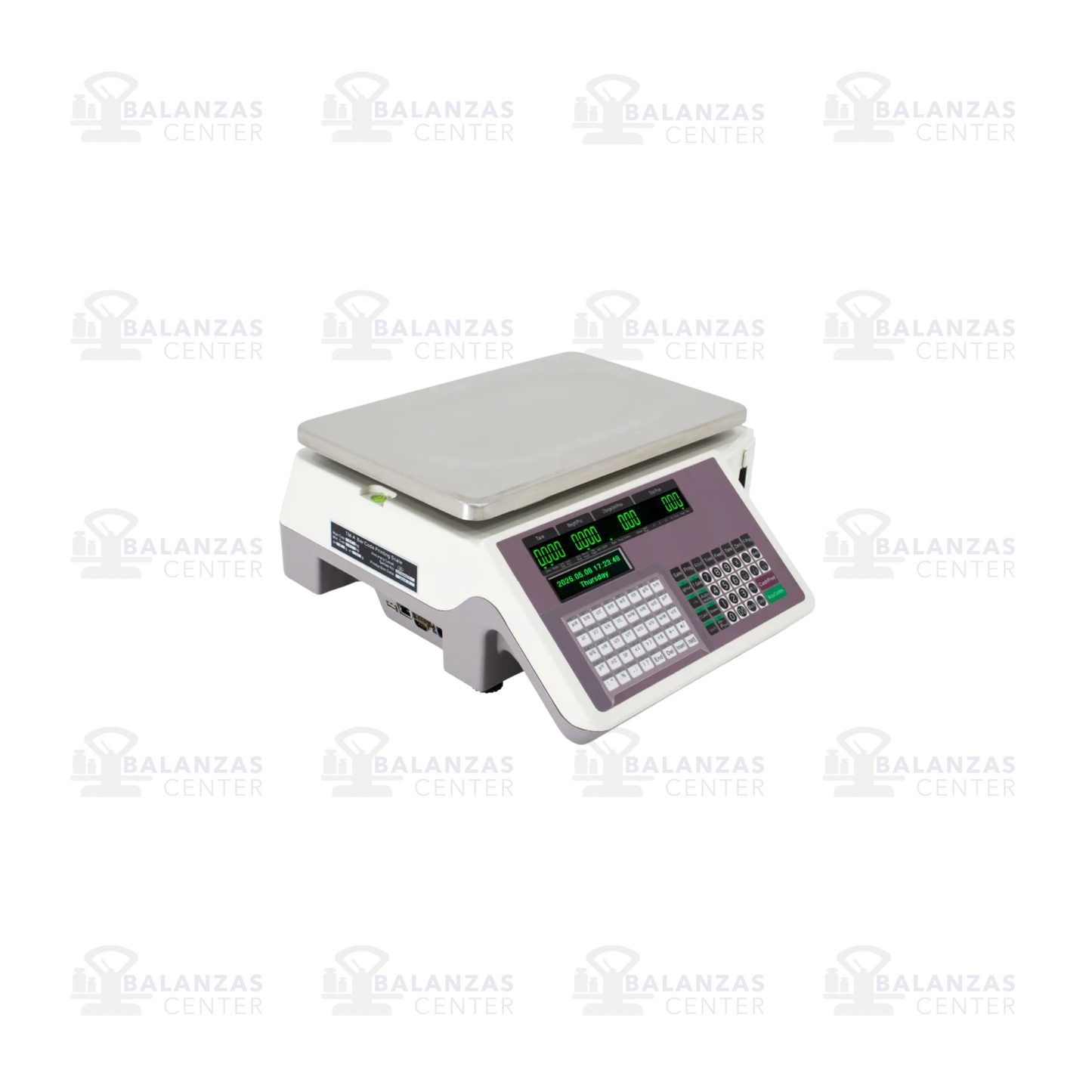 BALANZA ETIQUETADORA PLANA TMA 30 KG