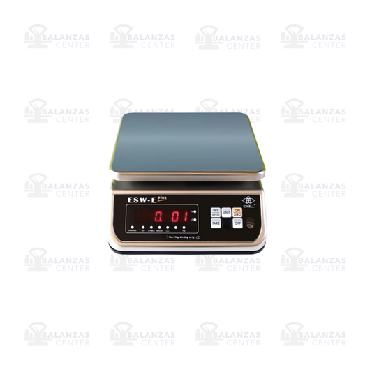 BALANZA DE ACERO INOXIDABLE EXCELL ESW-E DE 15KG