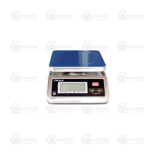BALANZA DE ACERO INOXIDABLE T-SCALE S29BR DE 6KG