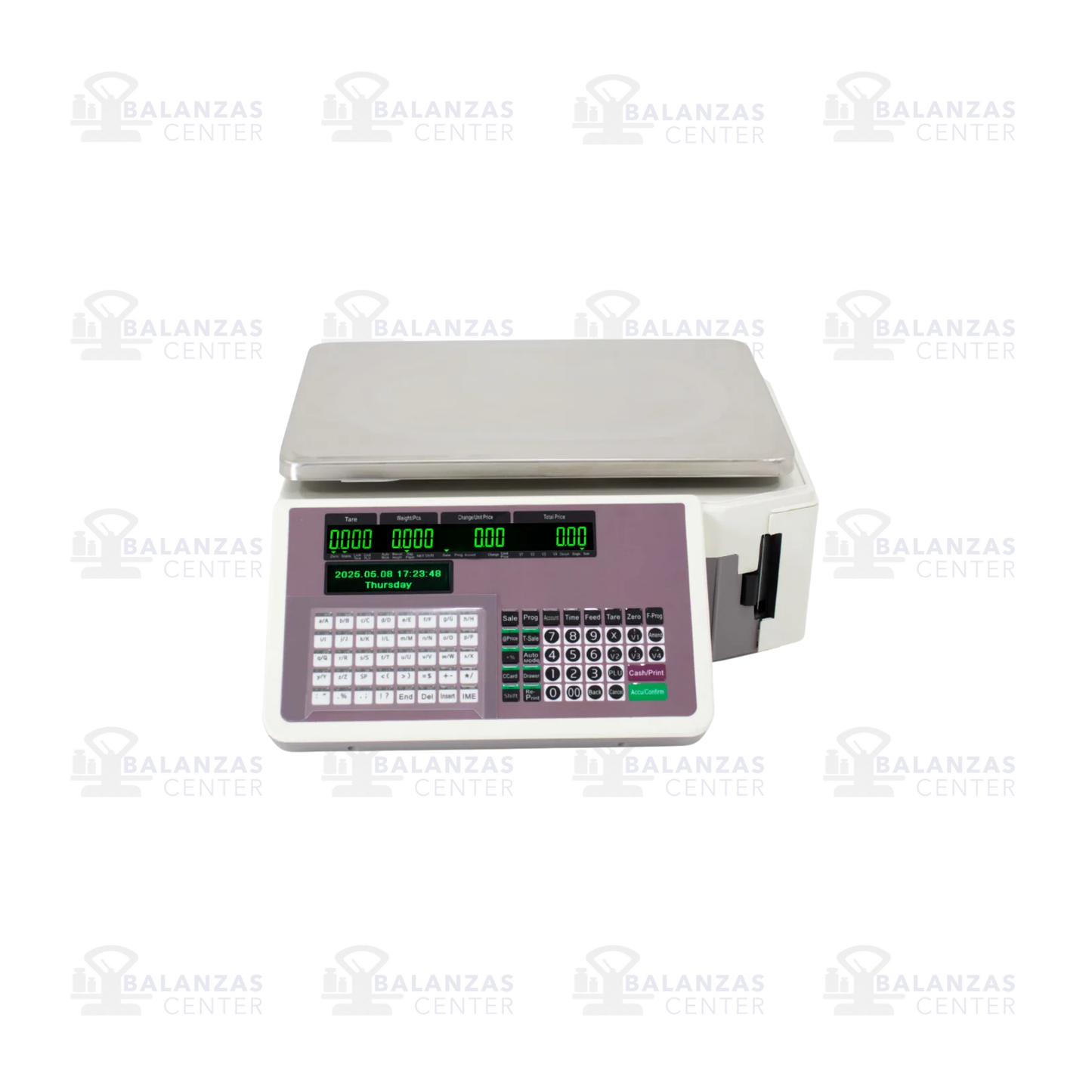 BALANZA ETIQUETADORA PLANA TMA 30 KG