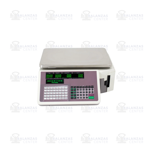 BALANZA ETIQUETADORA PLANA TMA 30 KG