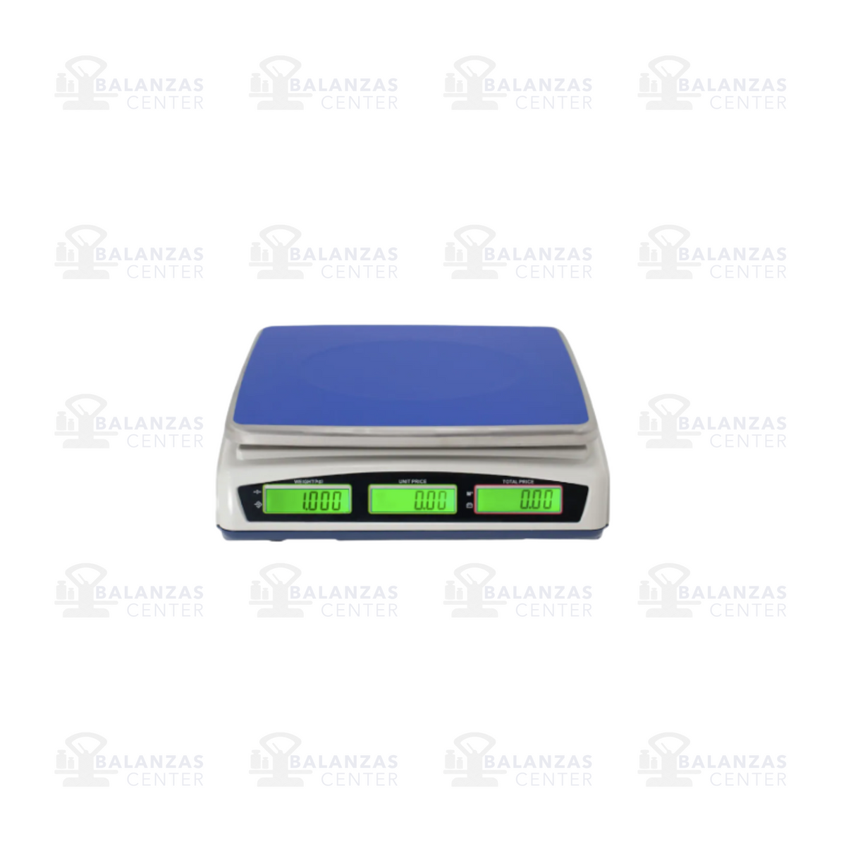 Balanza comercial ACU TAC-30 de 30 kg, detalle de pantalla