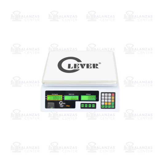 Balanza comercial Clever Professional de 30 kg