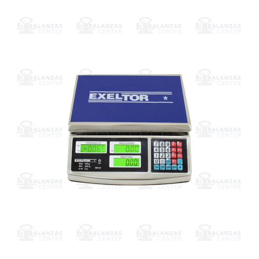 Balanza comercial Exeltor BR40