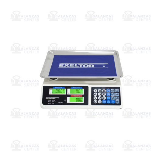 Balanza comercial Exeltor BR405 de 40 kg