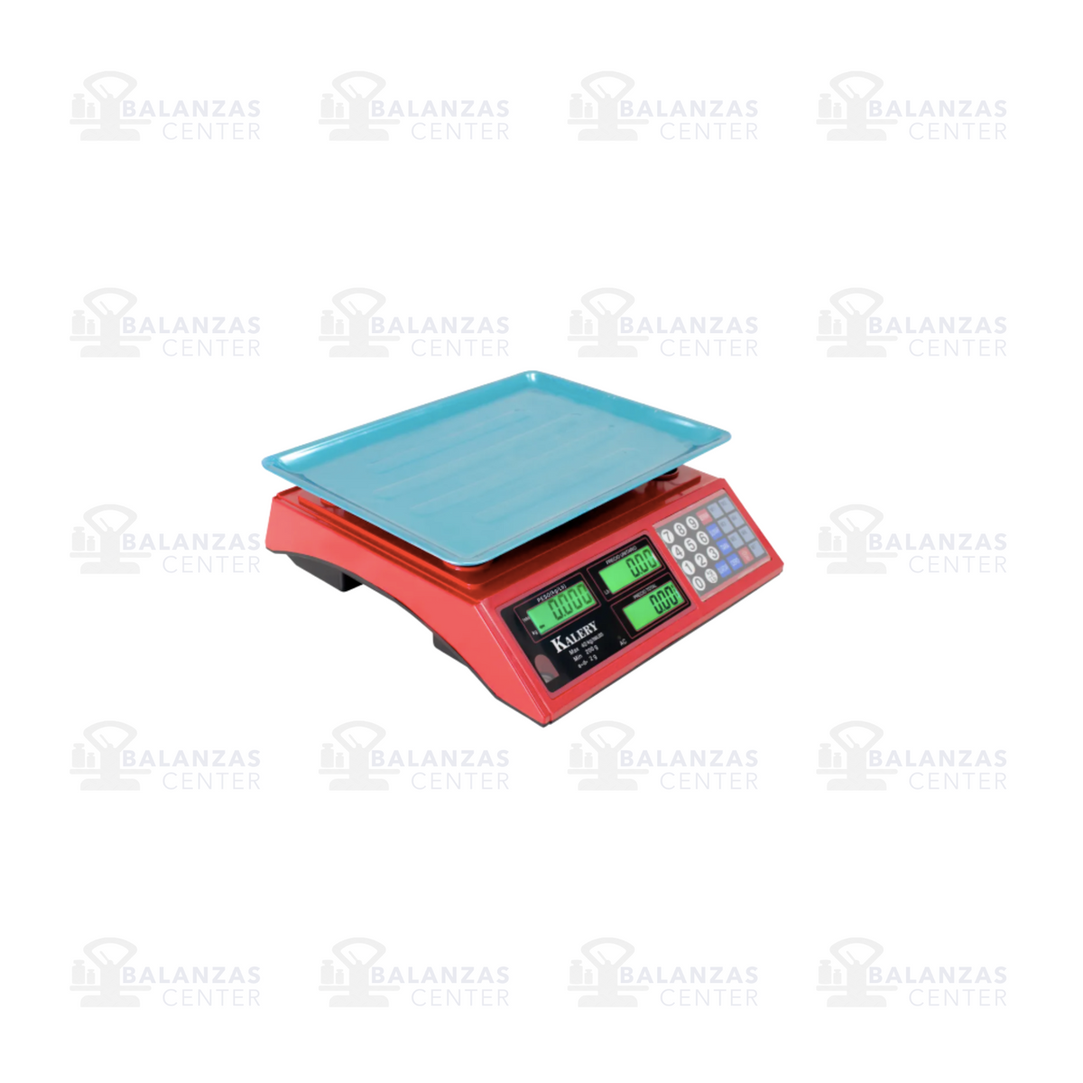 Balanza comercial Kalery ACS 769T de 40 kg, vista lateral