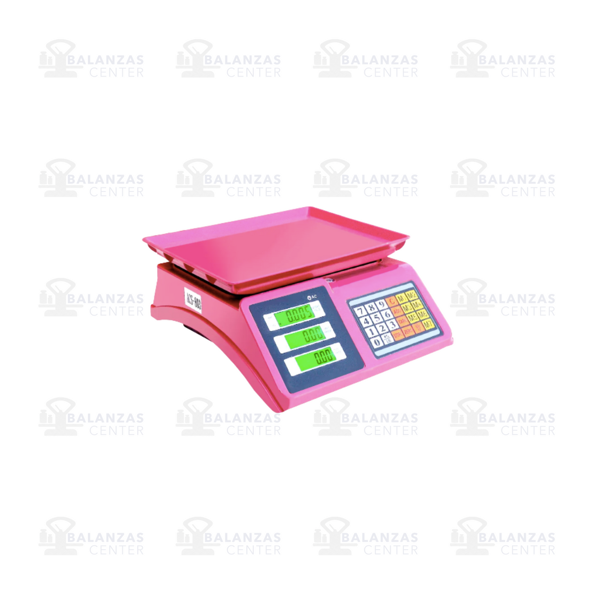 Balanza comercial Patrick's ACS30 de 30 kg, vista lateral