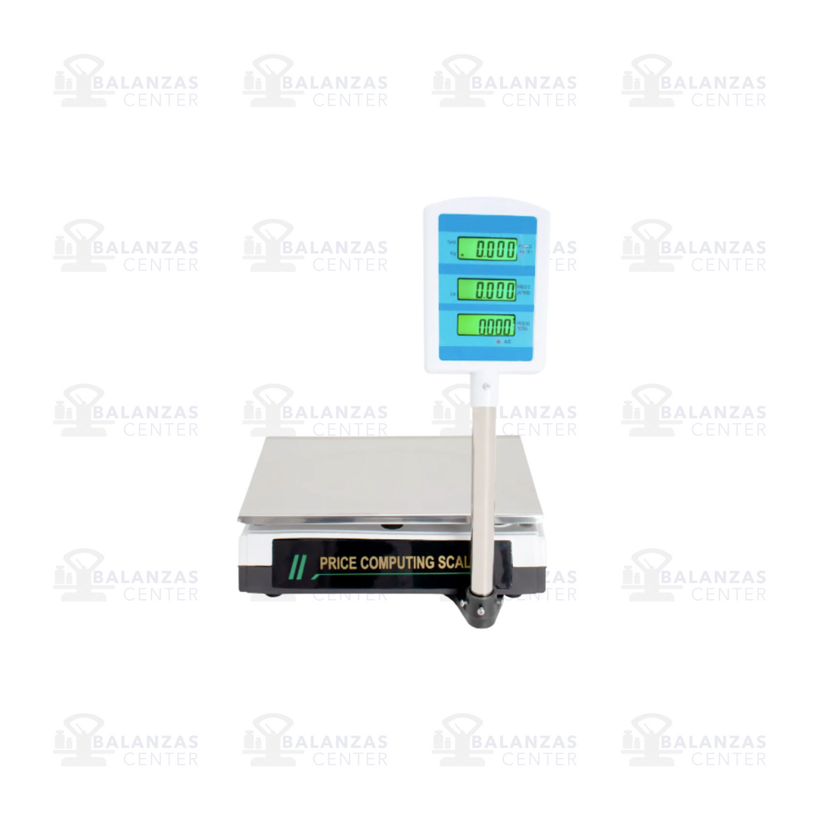 Balanza comercial Valtox LCT30 de 30 kg, detalle de pantallas