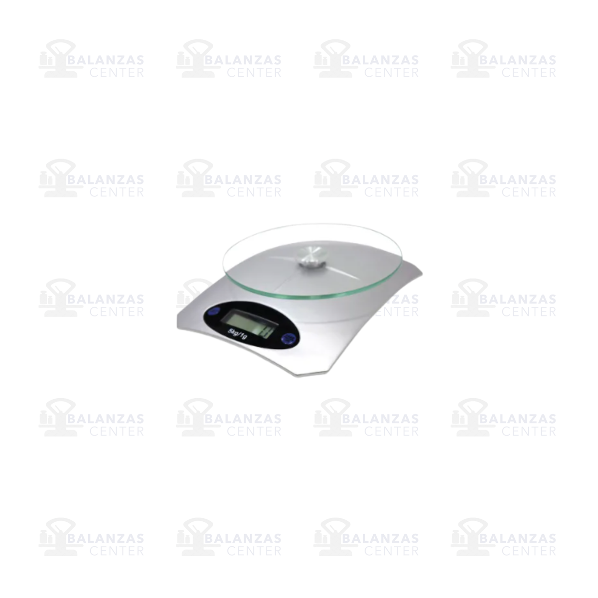 Balanza gramera BRD de 5 kg, vista lateral