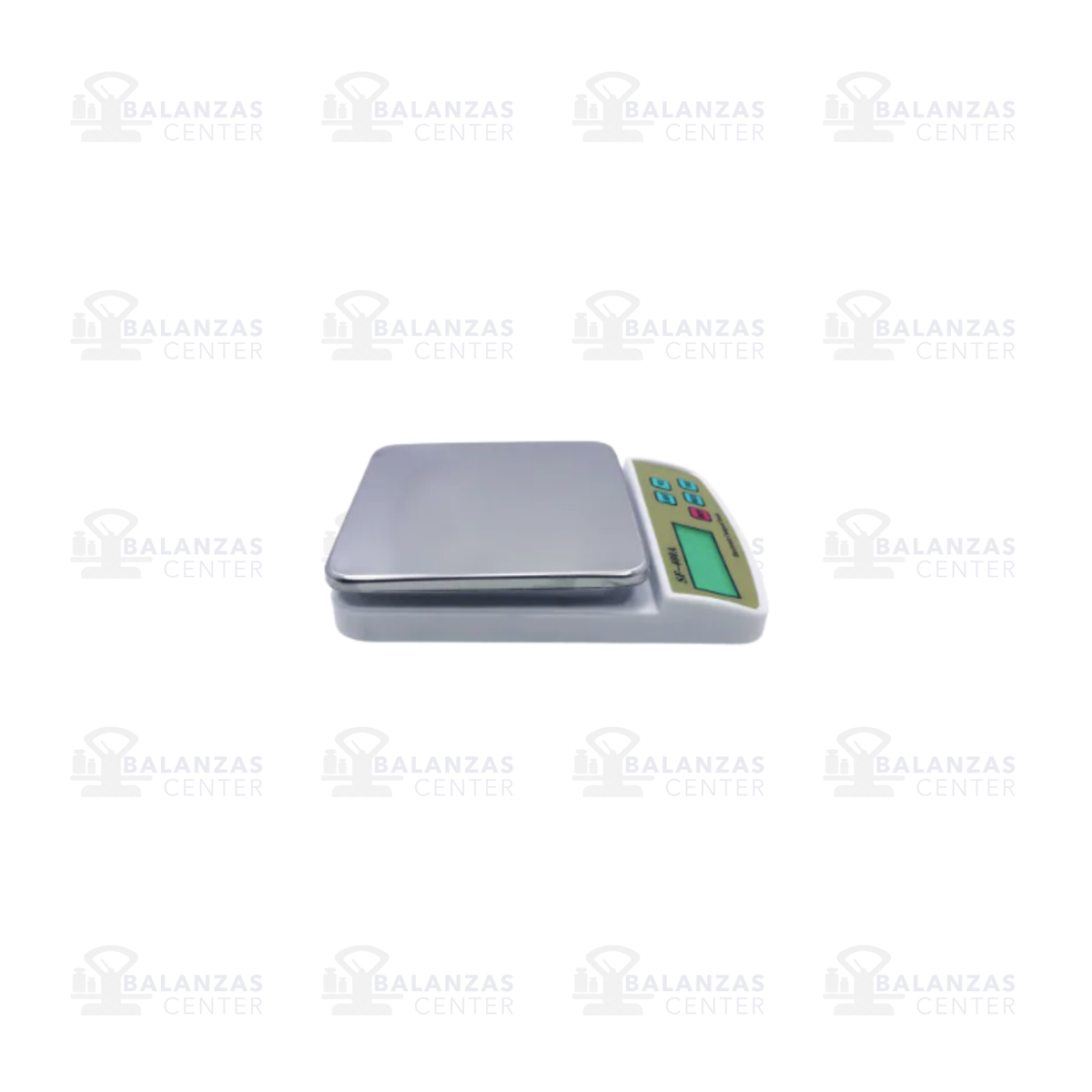 Balanza gramera SF-400A de 5 kg, detalle de pantalla