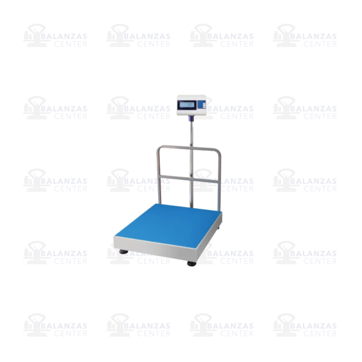 Balanza de plataforma Excell TWH3 de 80 x 80 cm, vista lateral