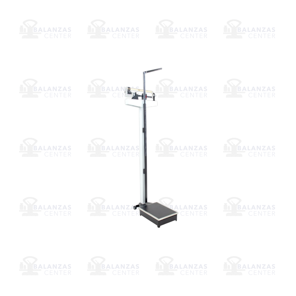 Balanza con tallímetro P-200, vista lateral