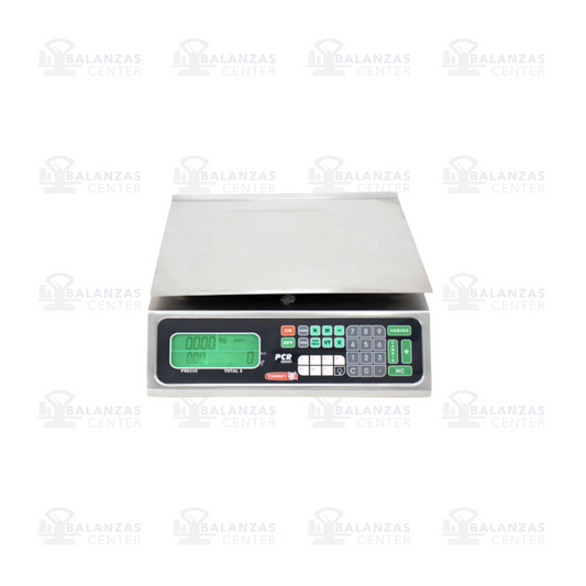 Balanza Torrey PCR-40 de 40 kg en acero inoxidable